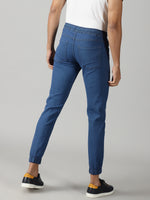 Load image into Gallery viewer, BLUE TRENDY AND FASHIONABLE DENIM JOGGER&#39;S FOR MEN