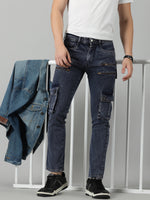 Load image into Gallery viewer, JEANS FOR MEN HAVING 6 POCKET WITH CHAIN