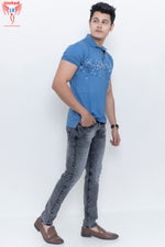 Load image into Gallery viewer, MEN&#39;S GREY FADED JEANS