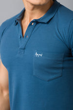 Load image into Gallery viewer, MEN&#39;S AIR FORCE PLAIN POLO WITH POCKET