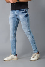 Load image into Gallery viewer, MEN&#39;S BLUE ANKLE LENTH CASUAL DENIM