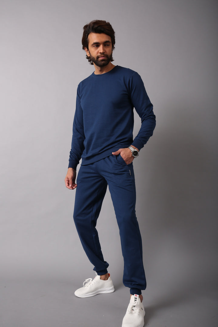 MEN'S FULL SLEEVE PLAIN TRACKSUIT - WITH COLORS