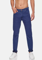 Load image into Gallery viewer, Blue Regular Fit Denim Jeans For Men&#39;s