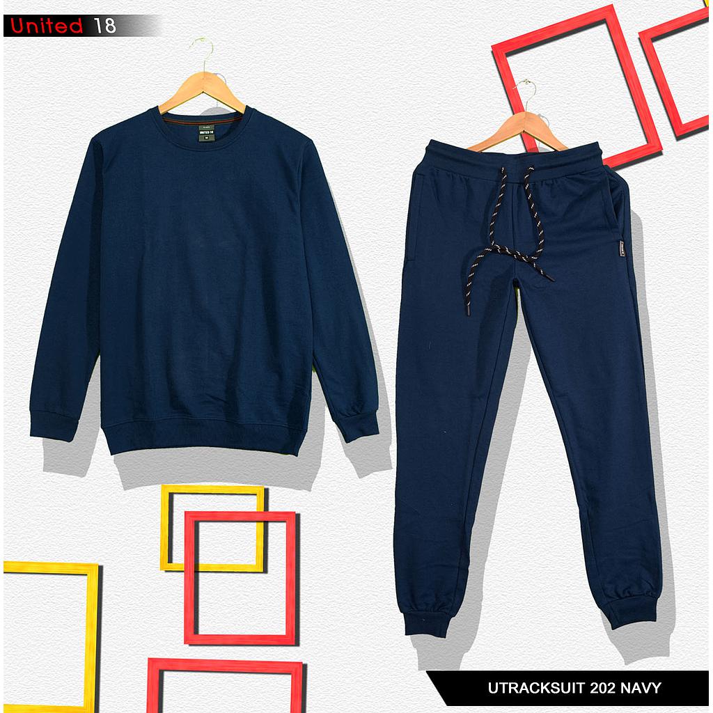 MEN'S FULL SLEEVE PLAIN TRACKSUIT - WITH COLORS