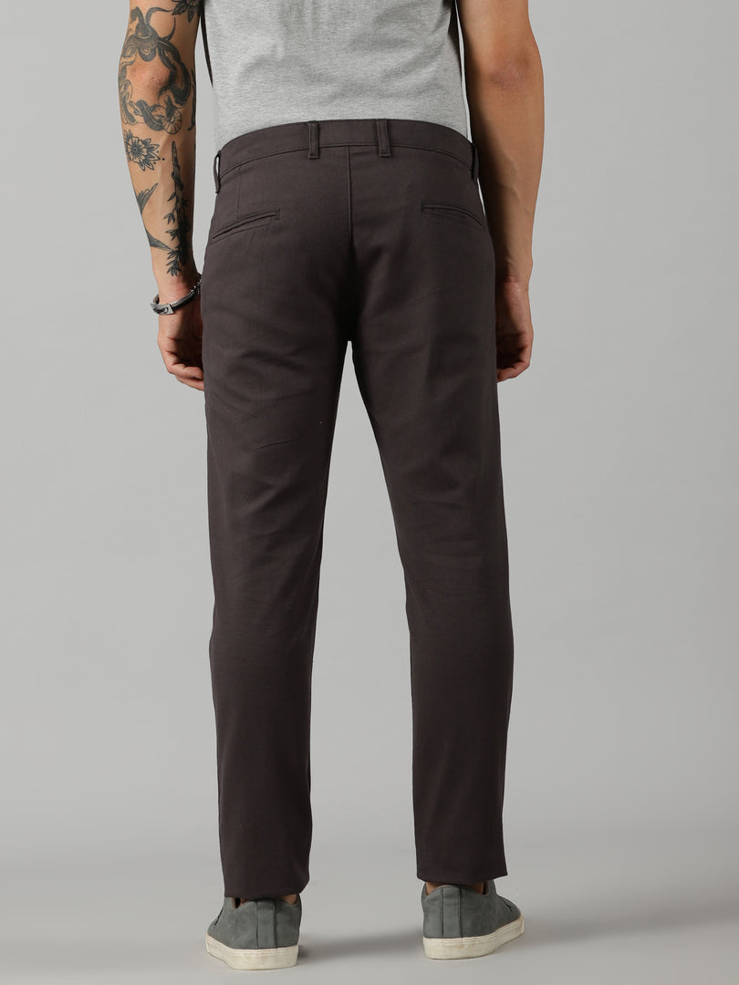 Charcol Cotton Trouser For Men's