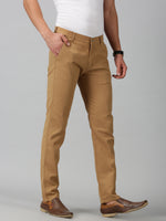 Load image into Gallery viewer, Khaki Cotton Trouser For Men&#39;s