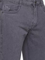 Load image into Gallery viewer, Grey Regular Fit Denim Jeans For Men&#39;s