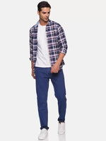 Load image into Gallery viewer, Blue Regular Fit Denim Jeans For Men&#39;s