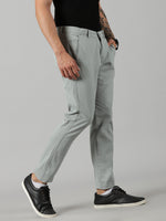 Load image into Gallery viewer, Teal Cotton Trouser For Men&#39;s