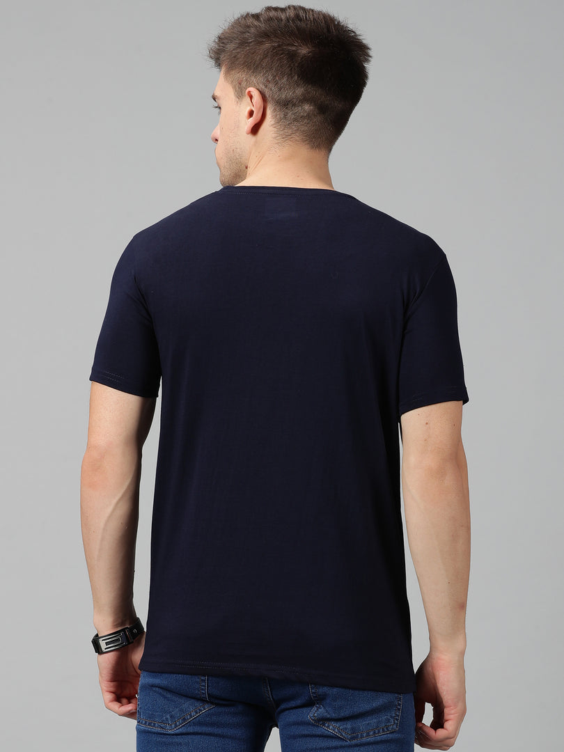 Printed Round Neck T-shirt For Men's